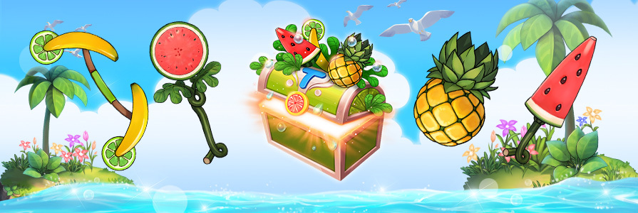 L'arriver de la boite d'apparence d'arme : fruit d'été